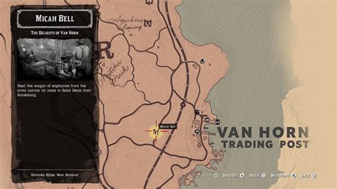 van horn rdr2 blackjack.